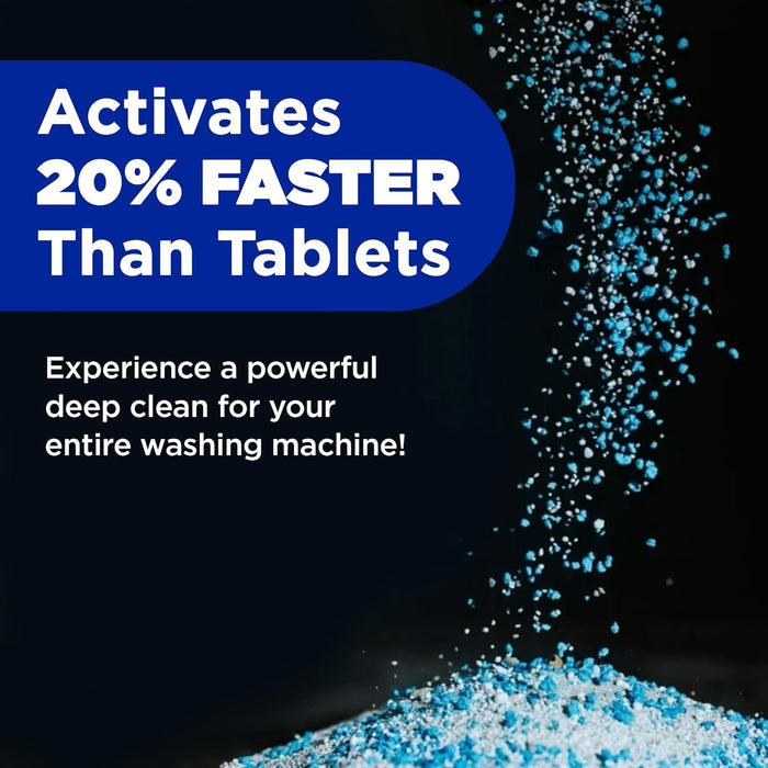 Washing Machine Cleaner 52 Week Supply with Oxi for Front and Top Loader Washer Machines, Deep Cleaning Residue & Odor E