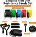 Resistance Bands Set with Handles and Door Anchor for Full Body Workout