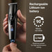 Rechargeable Beard Trimmer for Men: 𝟏𝟐-in-1 Grooming Kit