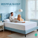 Waterproof Twin Size Mattress Protector fits Upto 15" Deep Pocket
