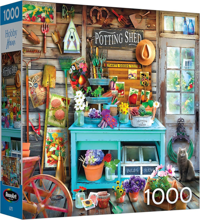 Hobby Haven The Potting Shed 1000 Piece Jigsaw Puzzle