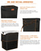 Car Trash Can with Lid Leakproof Car Garbage Bag Vehicle Trash Bin