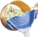 Clip on Strainer Silicone for All Pots and Pans, Pasta Strainer Clip on Food Strainer for Meat Vegetables Fruit Silicone Kitchen Colander