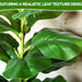 2Pack Artificial Fiddle Leaf Fig Tree, 35" Faux Ficus Lyrata Plant with Pot, Floor Plant Outdoor Artificial Plant, Suitable for Living Room, Office, Bedroom Decor