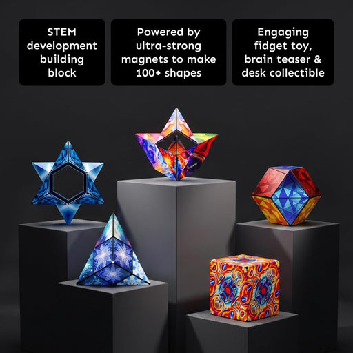 DODECA Magnetic Puzzle Cube, Stress Relief Fidget Toy
