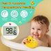 Baby Bath Thermometer – Digital Safety Water Thermometer for Baby Bathtub – °C/°F Display, BPA-Free & Waterproof – Floating Duck Toy for Newborns & Toddlers