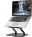Adjustable Laptop Stand for Desk, Metal Laptop Riser Holder