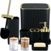 9PCS Black and Gold Bathroom Accessories Set