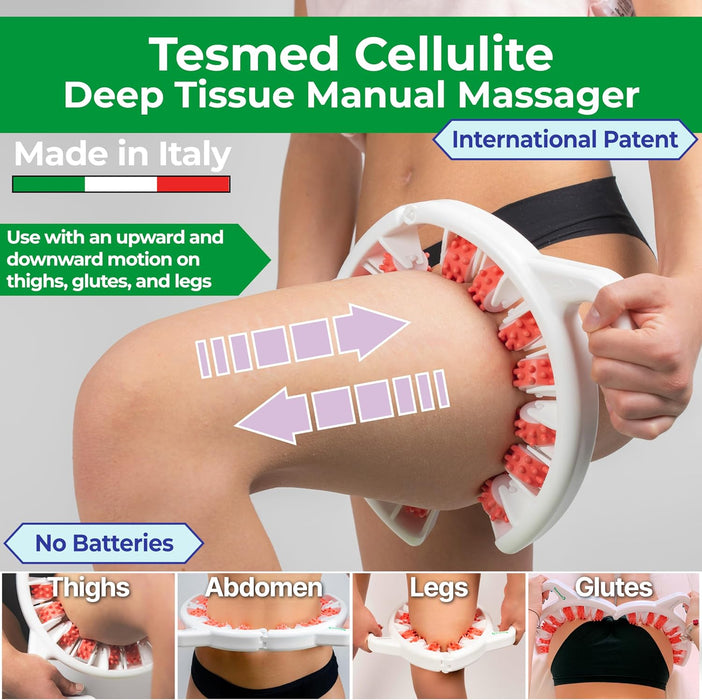 Cellulite Manual Massager Roller for Thighs and Buttocks