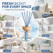 Ocean Mist Diffuser with Sticks, 3.4 fl oz Home Fragrance Long-Lasting