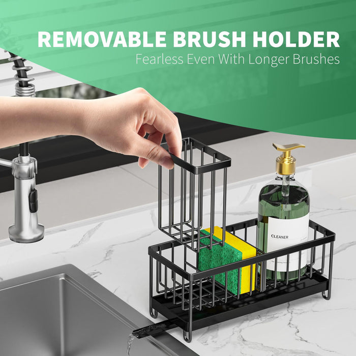 Kitchen Sink Sponge and Soap Organizer