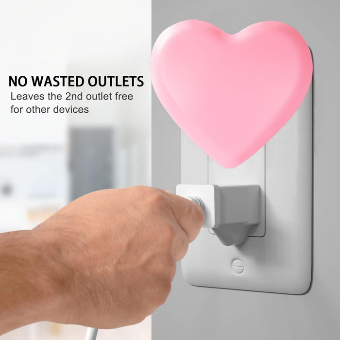 Night Lights Plug into Wall, LED Night Light for Kids, Cute Nightlight with Auto Dusk to Dawn Sensor, LED Nightlight wit