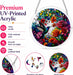Acrylic Jigsaw Puzzle Suncatcher, Stained Glass Window Hanging DIY Puzzle for Adults, Unique Mother's Day Birthday Gift for Women Mom Decor Lovers