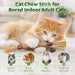 Silvervine Sticks Cat Kitten Chew Toys for Indoor Cats Teeth Cleaning