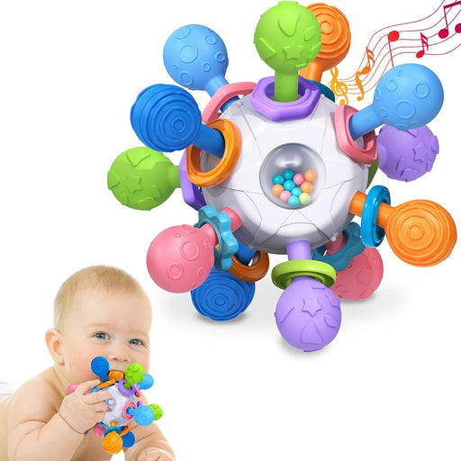 Baby Teething Toys for 0-6 6-12 Months, Newborn Infant Montessori Toys