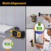 2-in-1 Stud Finder with Laser Level, Rechargeable Cross Line Laser