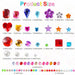 2774pcs Gem Stickers Jewels for Crafts, Adhesive Gems Rhinestone
