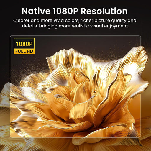 Native 1080P Bluetooth Projector - Standard