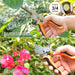 Gardening Tool Set,  Stainless Steel Heavy Duty Gardening Tool Set, with Non-Slip Rubber Grip, Storage Tote Bag, Outdoor Hand Tools, Ideal Gardening Gifts for Women