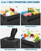Car Trash Can with Lid, Leakproof Car Garbage Can Car Trash Bag