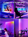 LED Lights for TV, 23ft Backlights for 75-100in TV, RGB Backlight with Music Sync Bluetooth APP and Remote Control, USB Powered LED Strip for Bedroom Home Decor