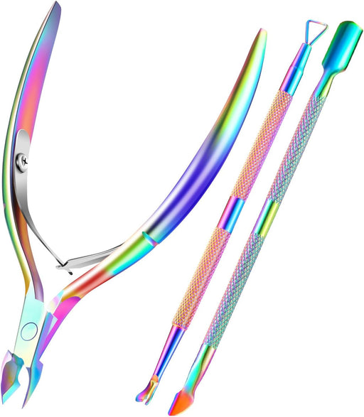 Cuticle Trimmer Cuticle Remover with Cuticle Pusher,Cutter Nipper