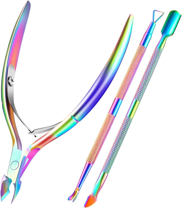 Cuticle Trimmer Cuticle Remover with Cuticle Pusher,Cutter Nipper