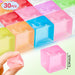30 Pack Mini Cube Squishy Fidget Toys for Kids and Adults