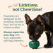 Pupsicle Interactive Dog Ball Toy for Dogs 25-75 lbs - Green