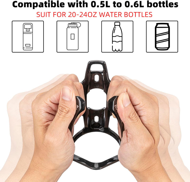 Bike Water Bottle Holder Ultralight Bottle Cages with Screws Tool