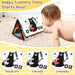 Tummy Time Mirror Toys, High Contrast Baby Toys for Newborn