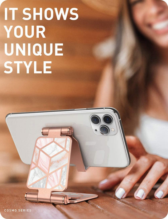 Marble Desktop Phone Stand — Universal Holder