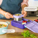 Box Kids Insulated Leakproof Bento Lunch Box with Food Jar (Purple Plum)