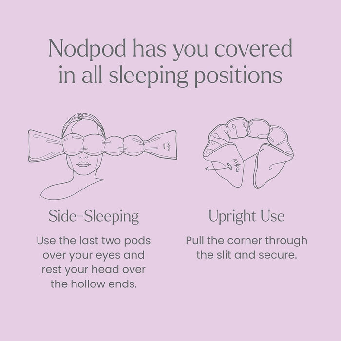 Patented Gentle Pressure Sleep Mask, Weighted Eye Mask