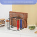 Cutting Board Organizer, 2PCS, Matte Black