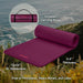 Retrospec Solana Yoga Mat Thick 1/2in Non-Slip Workout Mat with Nylon Strap - 72x24in Exercise Mat for Pilates, Stretchi