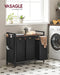 Laundry Hamper with Shelf, 3 Pull-Out Bags, 3 x 10.6 Gallons (40 L)
