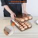 Double-Layer Rolling Egg Organizer
