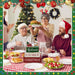 4 Pcs Christmas Table Decorations Wooden Stacked Block Santa