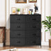 8-Drawer Dresser for Bedroom, Anti-Tip Tall Storage Organizer