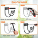 Two-Pack Heavy-Duty Garden Hose Holders