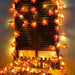 Fall Decor 2 Pack Fall Garland with Lights Enlarged Maple Leaves 20Ft 40LED