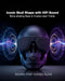 Skull Speaker, Portable Bluetooth Speakers Unique Speaker 8W Output Bass Stereo Compatible for Desktop PC/Laptop/Mobile Phone/MP3/MP4 Player for Halloween Decorations for Gift Party