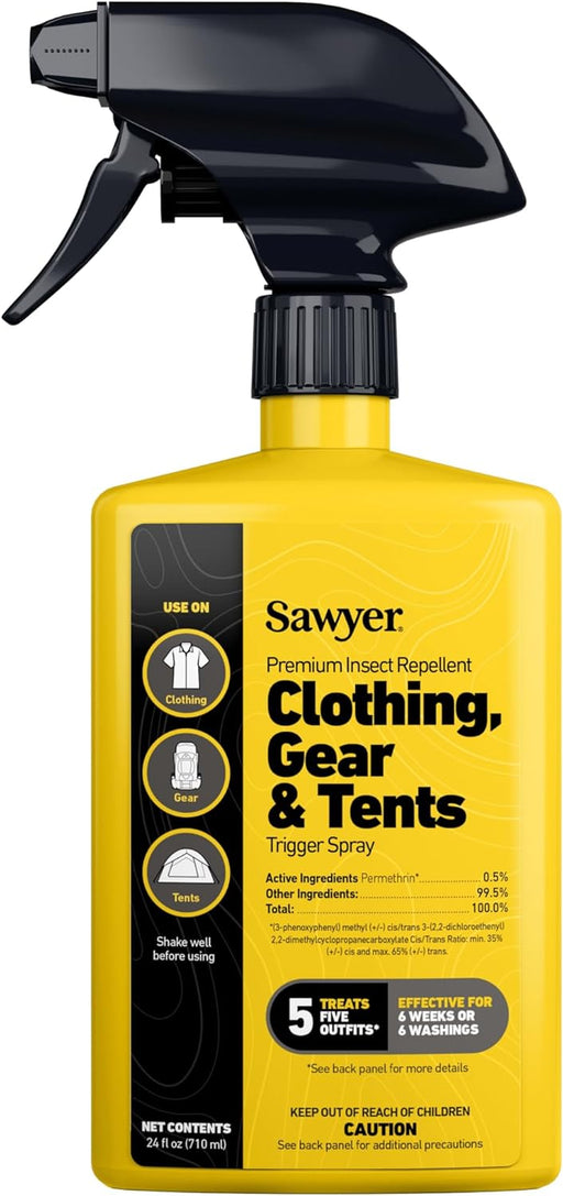 Products SP657 Premium Permethrin Insect Repellent for Clothing, Gear & Tents, Trigger Spray, 24-Ounce