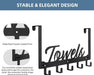 Over The Door Hooks, Towel Rack Towel Hooks for Bathroom, Towel Holder for Hanging Heavy Duty, Door Rack Over Door Hange