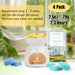 Wax Melts, Fall Scented Wax Cubes for Wax Warmer, 4 x 2.5 oz