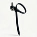 200 Pack 6 Inch Plastic Zip Ties with Screw Holes
