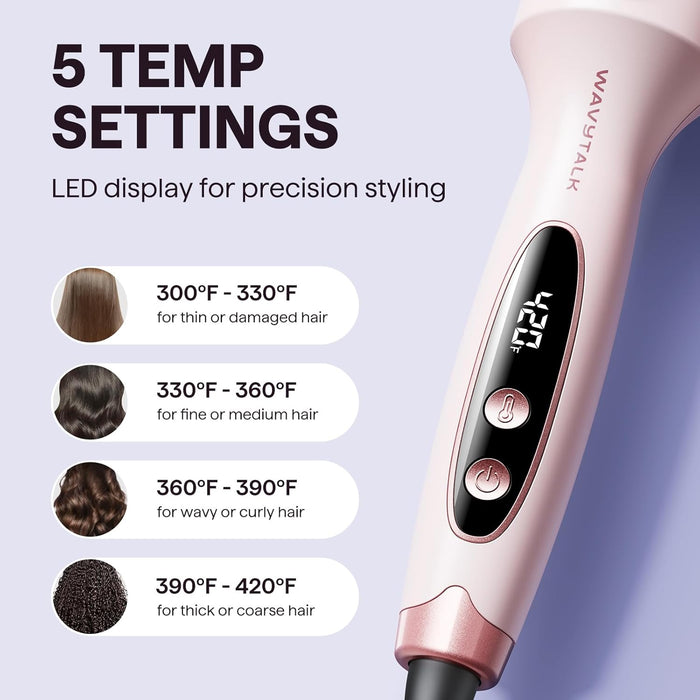 Thermal Brush Blowout Boost 1.5″ Heat Round Brush for Blowout Look