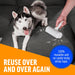 Pet Hair Remover – Original Size Reusable Lint Roller for Cat & Dog Hair on Furniture, Couch, Carpet, Car, Rugs & Beddin