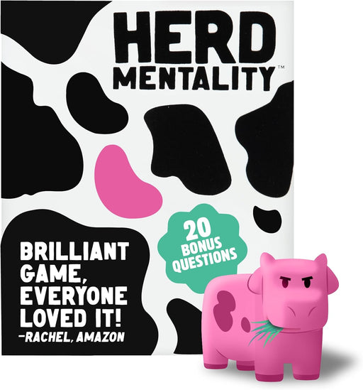 Herd Mentality: Funny Family Party Board Game for Game Night, 4-20 Players